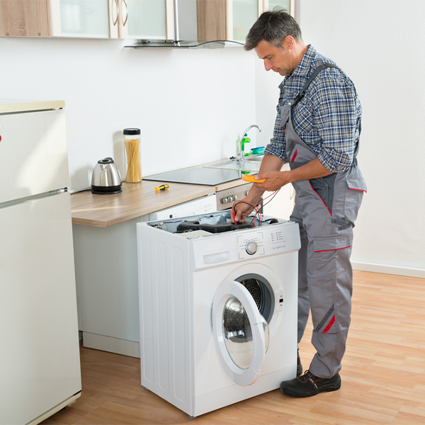 can you walk me through the steps of troubleshooting my washer issue in Souris ND